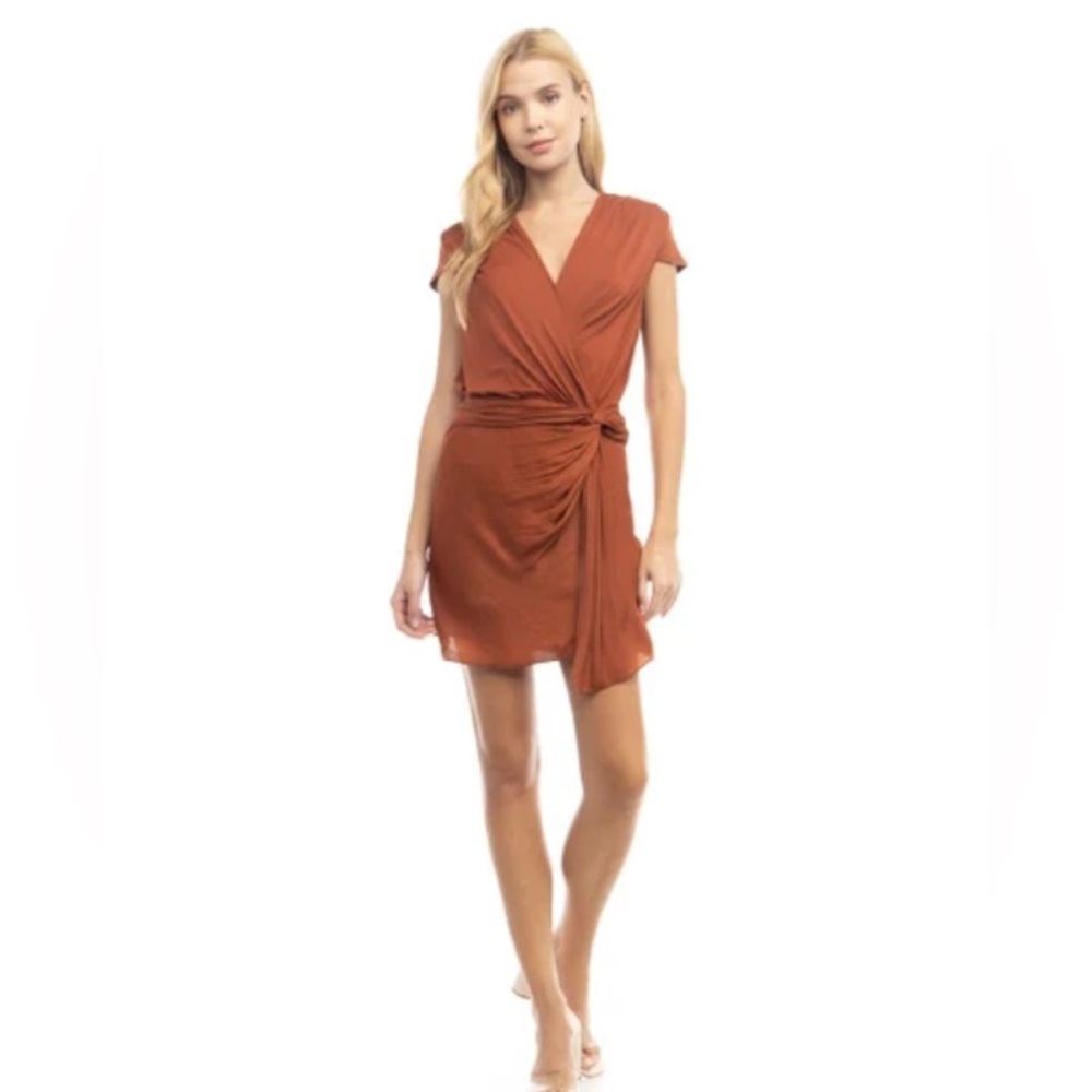 Umber 2-fer Knit Skirt Dress